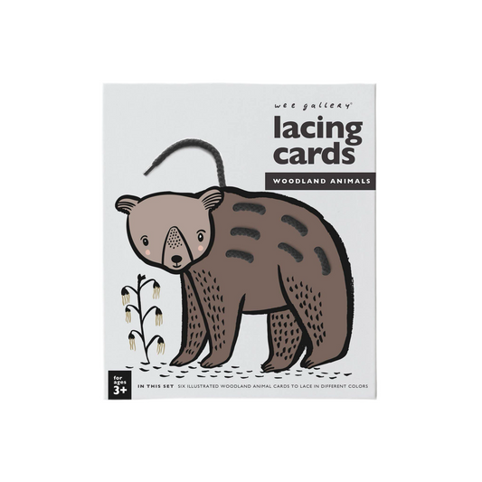 Lacing Cards - Woodland Animals