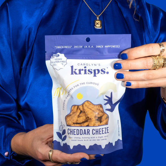 Cheddar Krisps - Gluten-free, Vegan