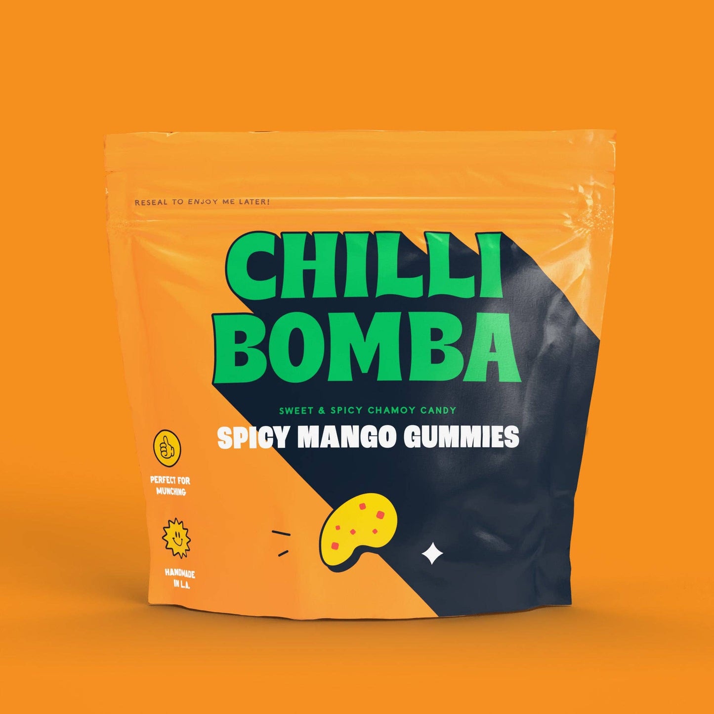 Chilli Bomba Spicy Mango Gummies - 8oz