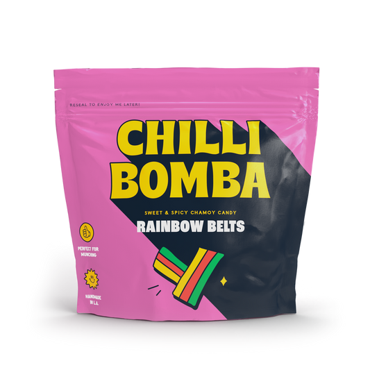 Chilli Bomba Rainbow Belts - 8oz