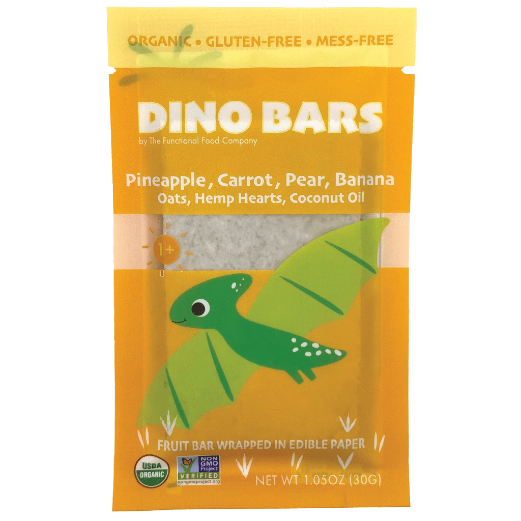 DINO BARS Pineapple Carrot Bar | Single Unit - Margot's Mercantile