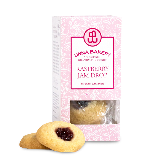 Raspberry Jam Drop Cookie - 3.4 oz