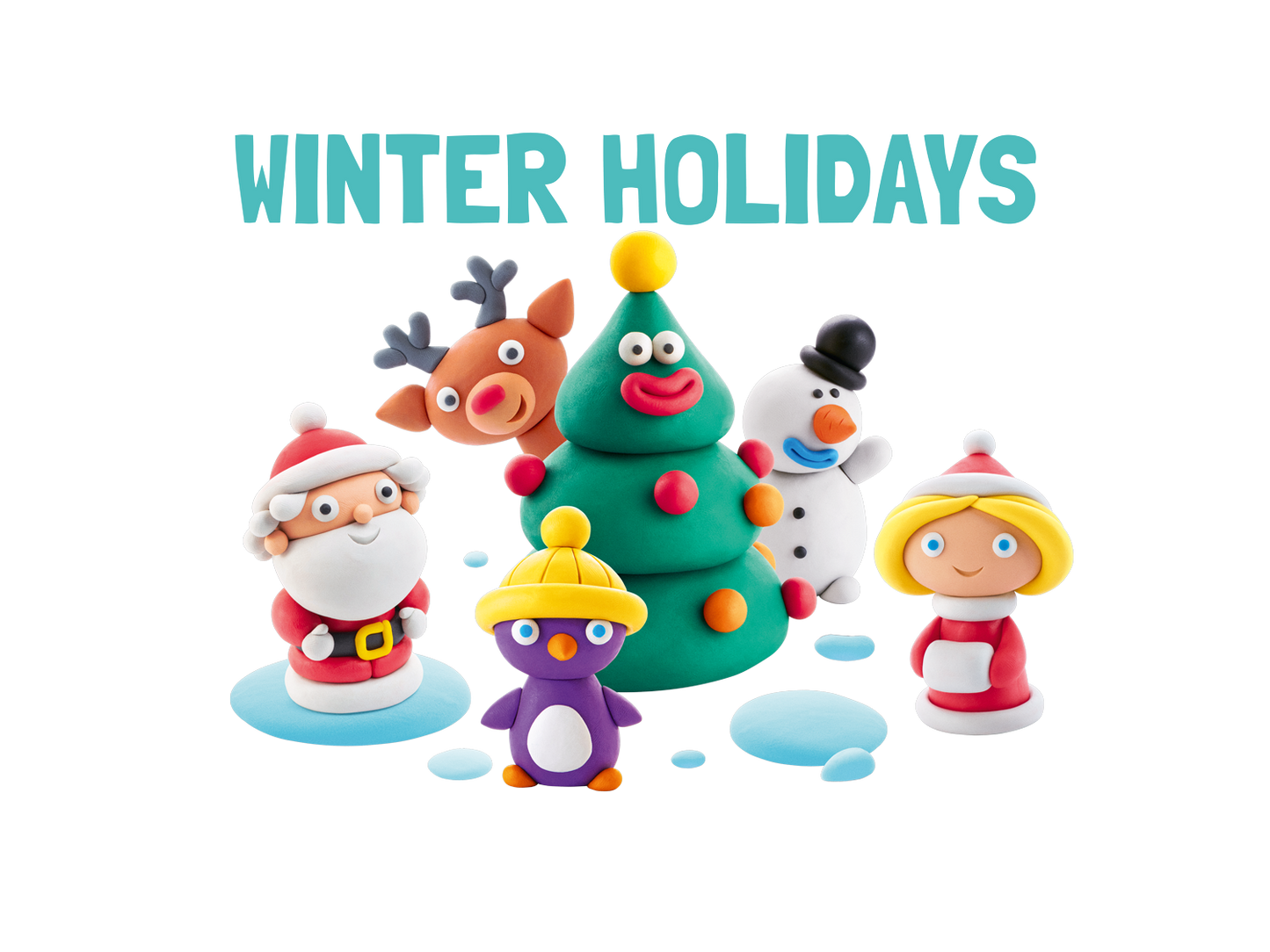 Hey Clay Winter Holidays Set