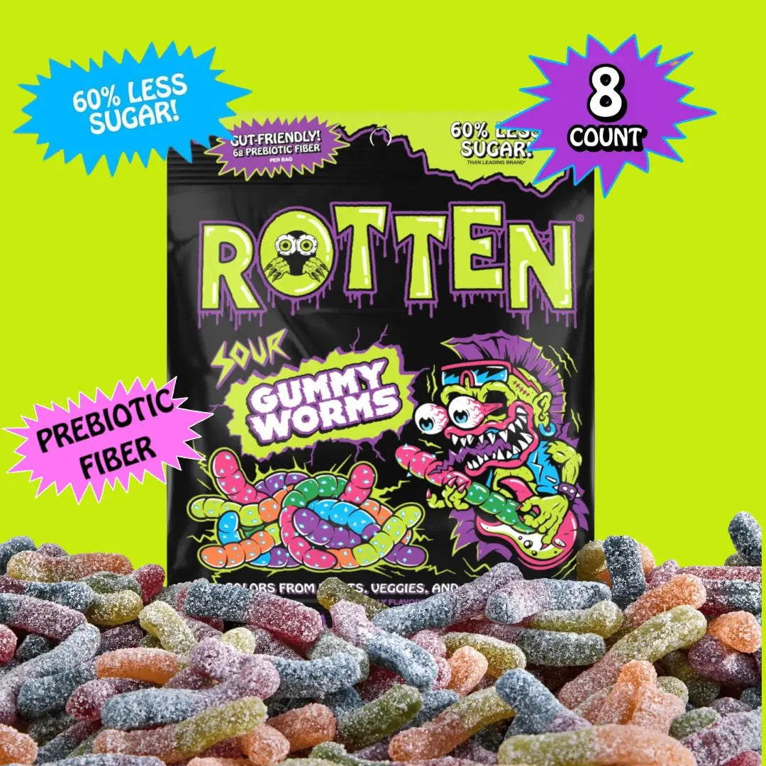 Sour Gummy Worms 1.8oz