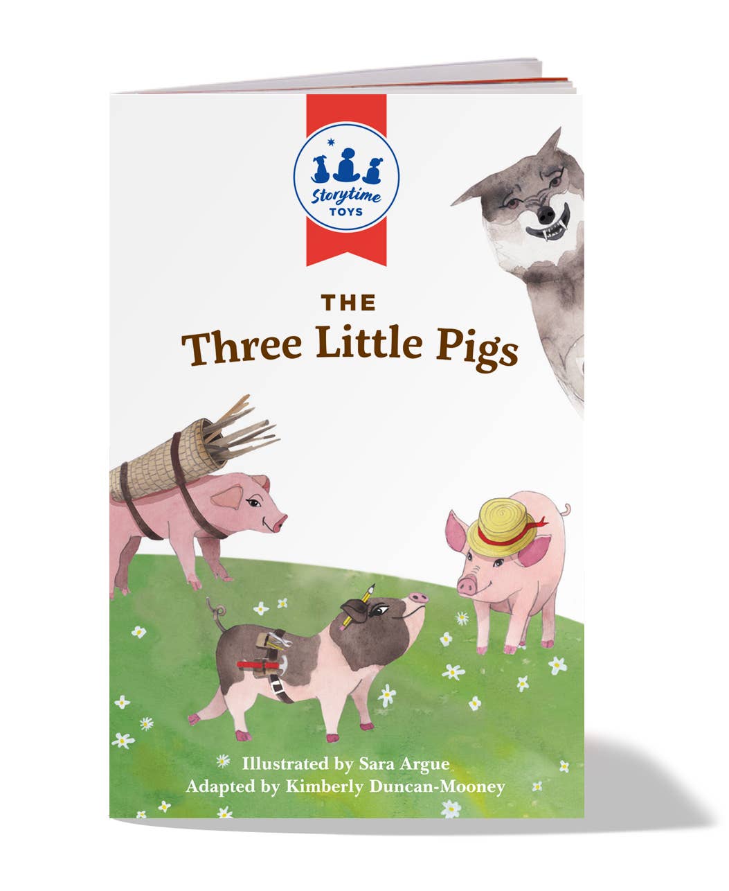 The Three Little Pigs Book and Play Set