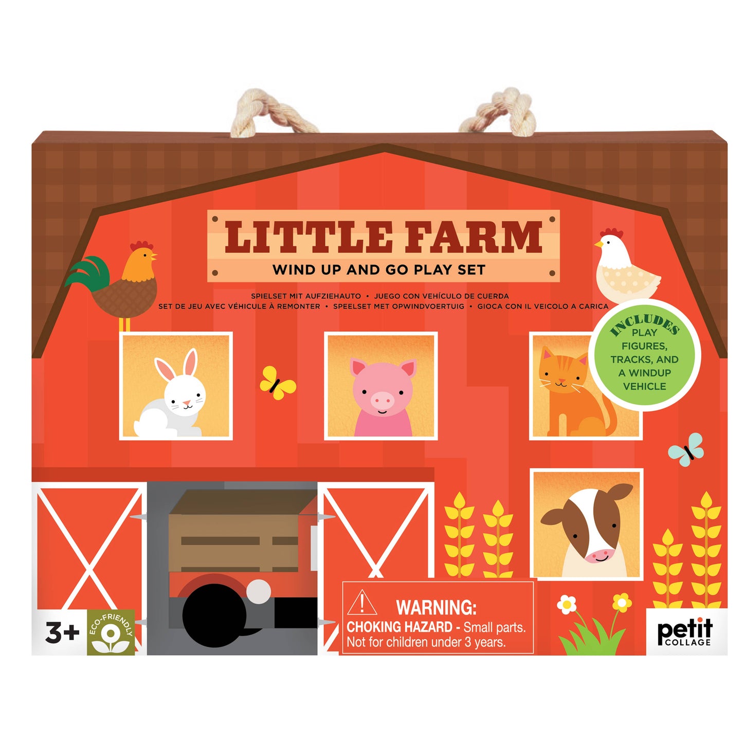 Little Farm Wind Up and Go Playset