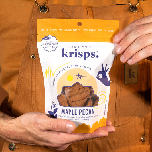 Maple Pecan Krisps - Gluten-free, vegan