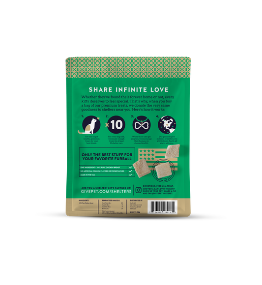 GivePet Meowsterpiece Freeze Dried Cat Treats: 1.25oz