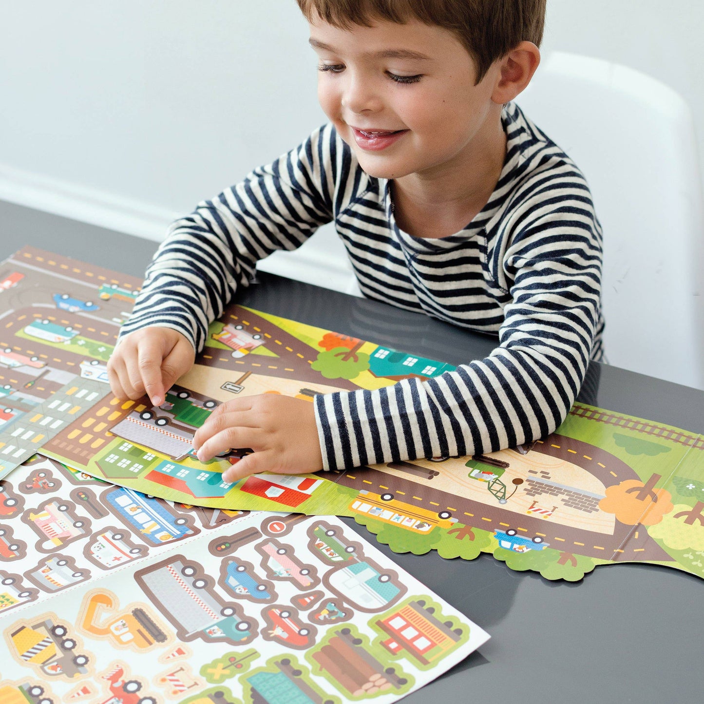 Roads & Rails Sticker Activity Set