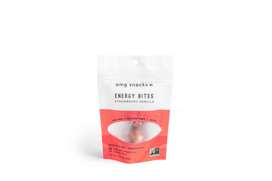 Energy Bites: On-the-go packs: Strawberry Vanilla