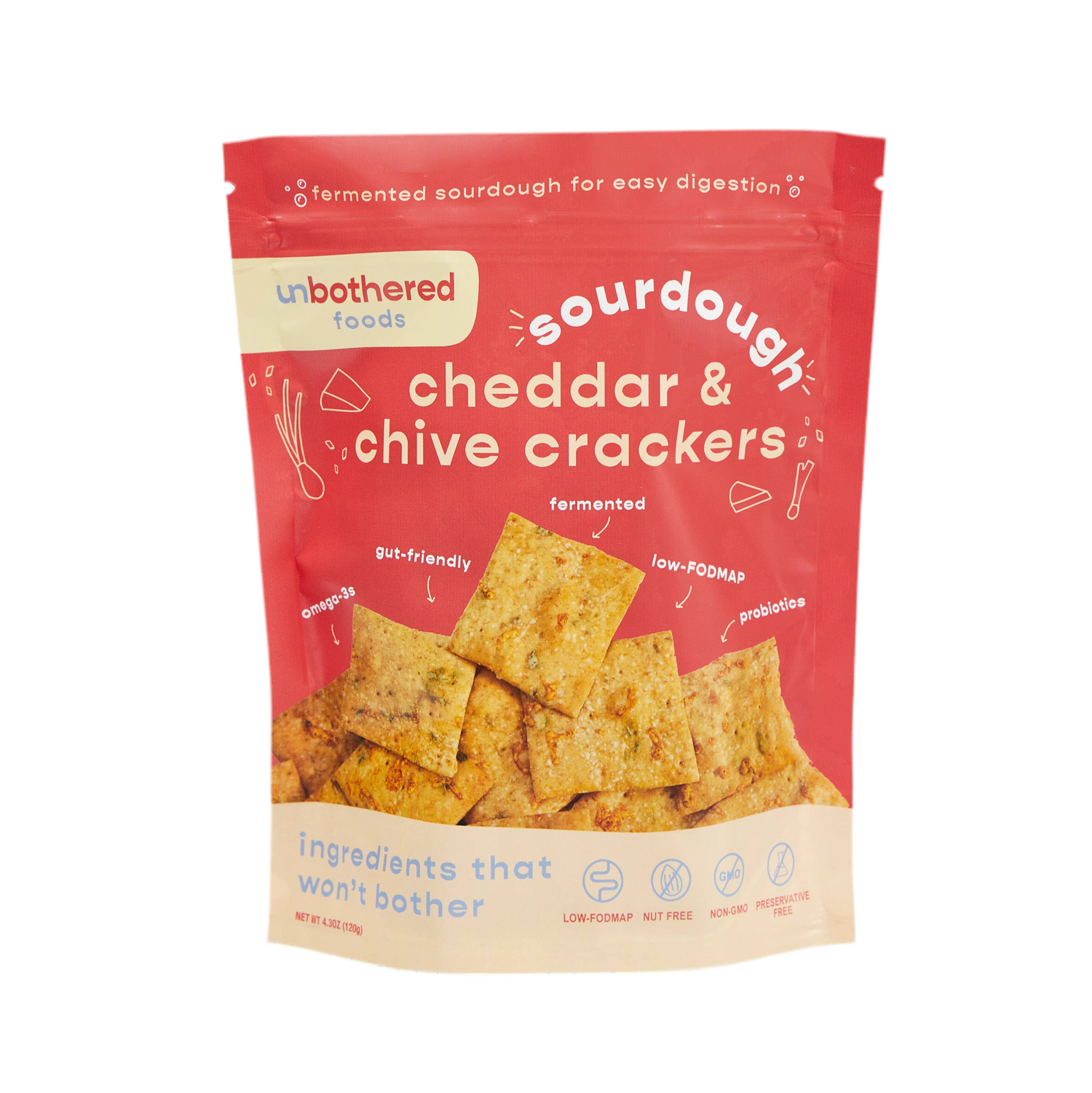 Cheddar & Chive Sourdough Cracker - Margot's Mercantile