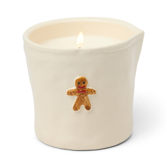 BISTRO WHITE CERAMIC GINGERBREAD  -GINGERBREAD