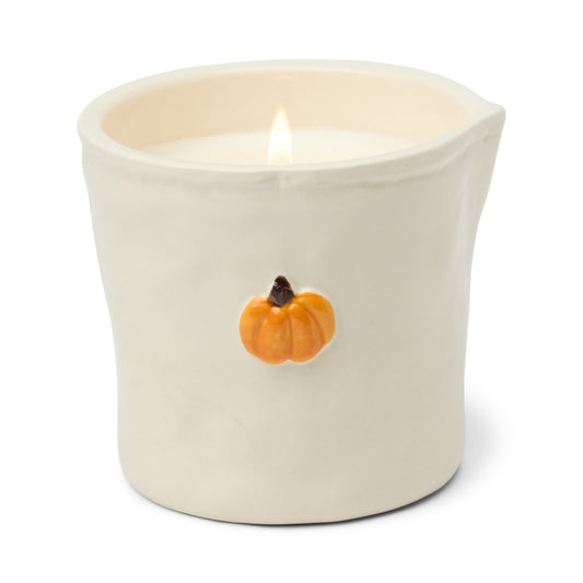 BISTRO WHITE CERAMIC PUMPKIN  -PUMPKIN & SPICE