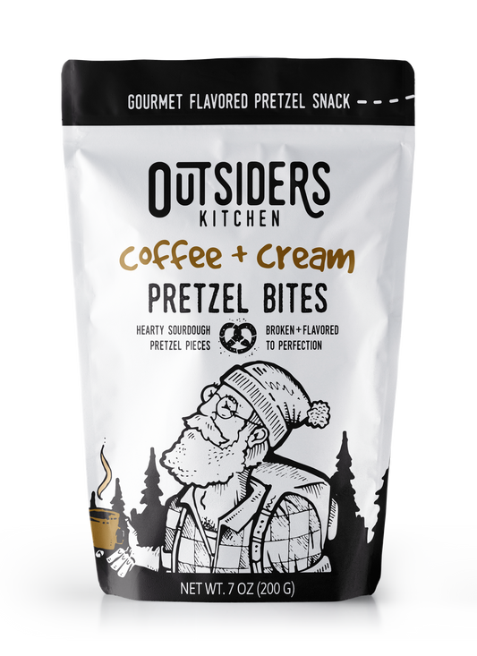 Coffee + Cream Pretzel Bites