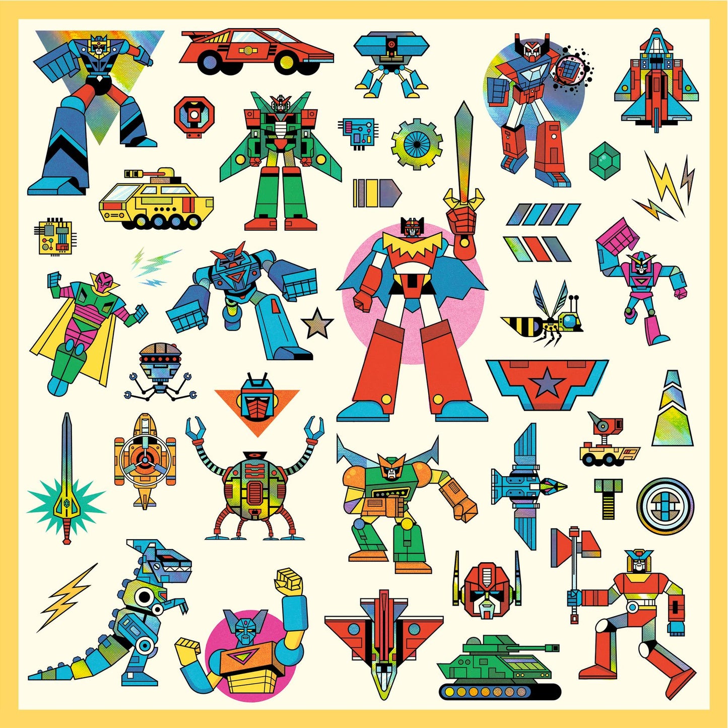 Stickers Robots