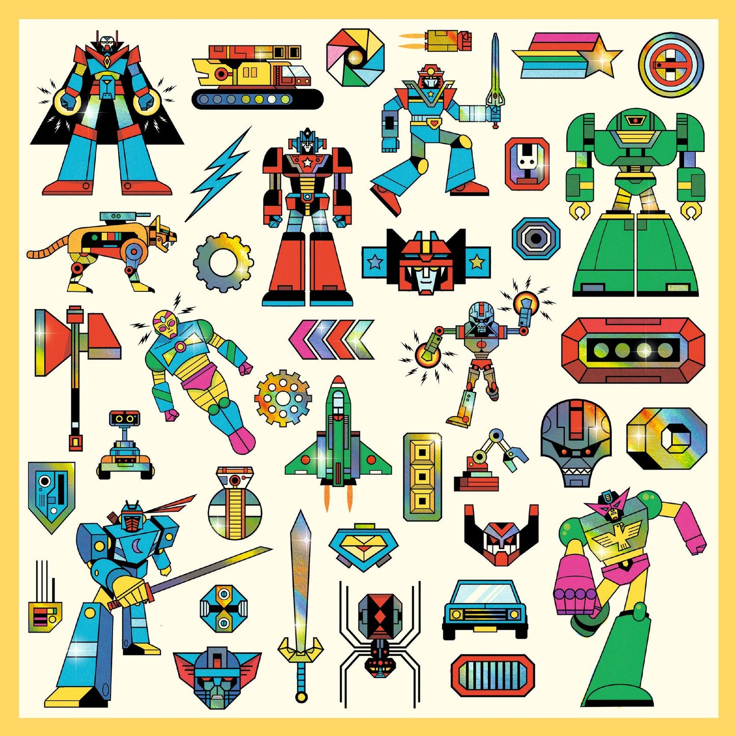 Stickers Robots