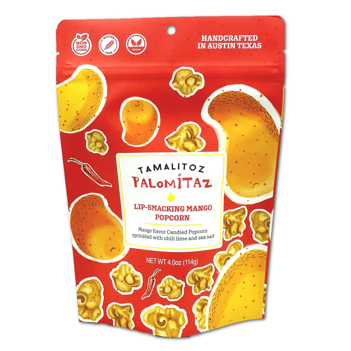 Lip Smacking Mango Palomitaz Popcorn