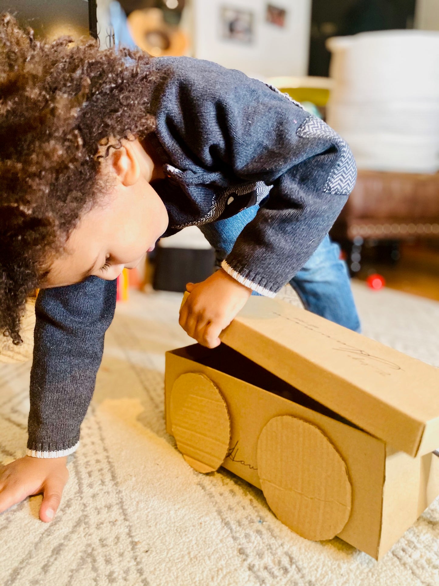 Little Makers at Margot's Mercantile - NOVEMBER Cardboard Creations