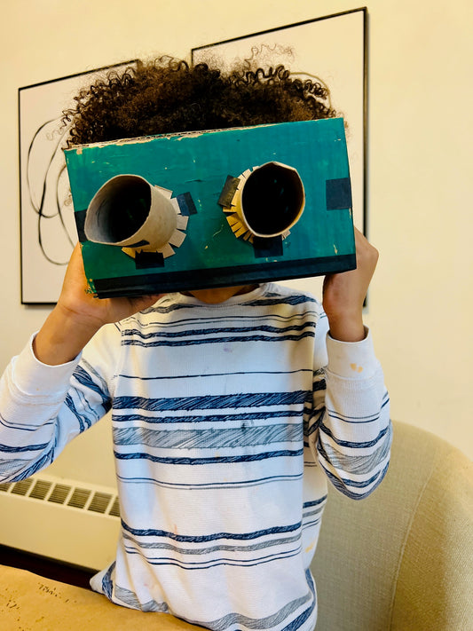 Little Makers at Margot's Mercantile - NOVEMBER Cardboard Creations