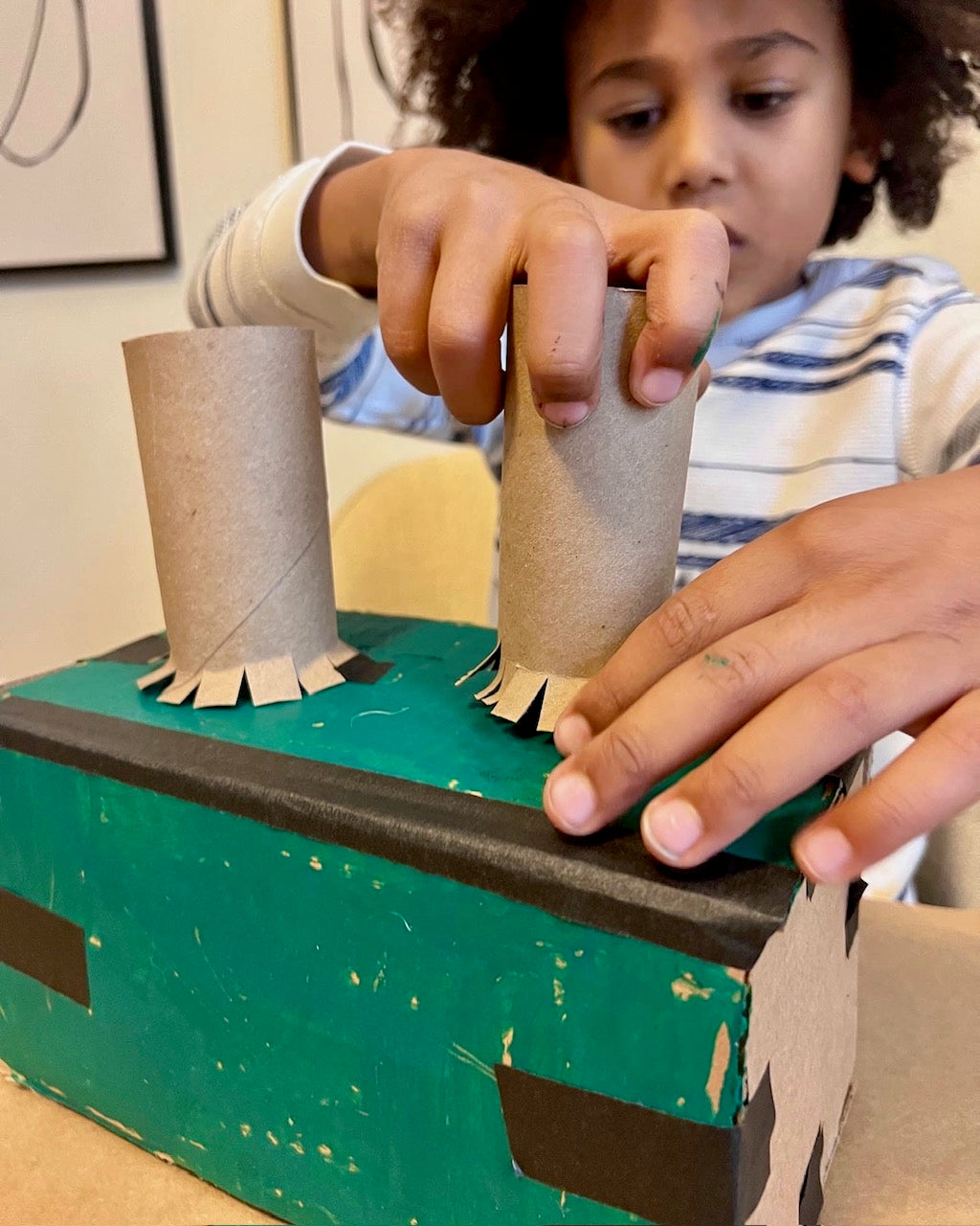 Little Makers at Margot's Mercantile - NOVEMBER Cardboard Creations