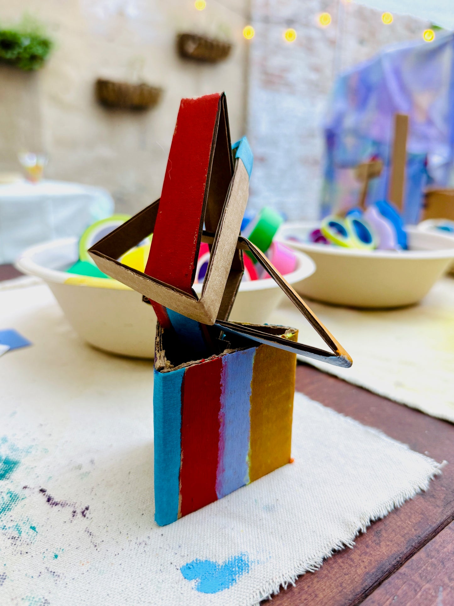 Little Makers at Margot's Mercantile - NOVEMBER Cardboard Creations