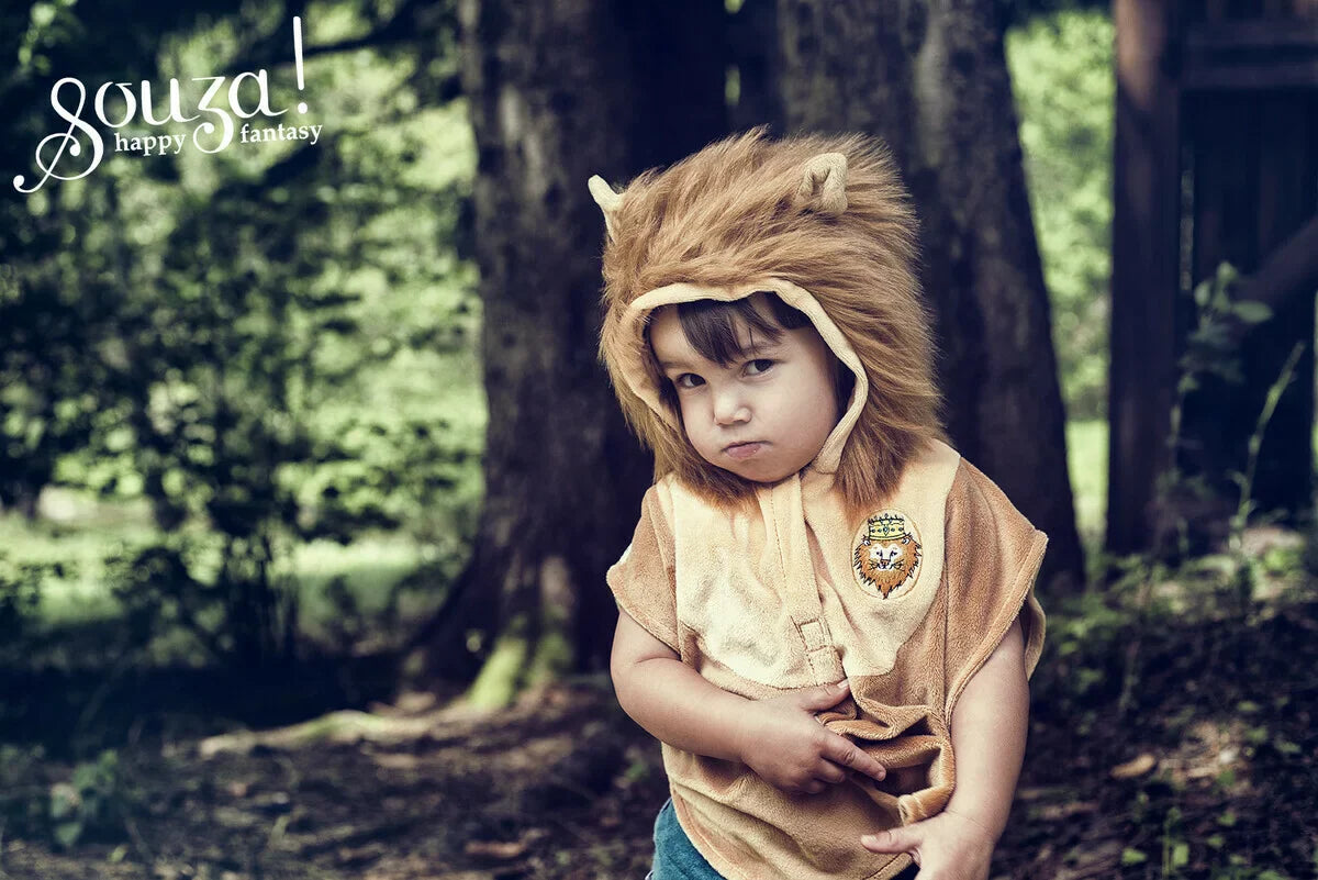 "Peke" Lion Costume Cape for babies - Carnival & Festive Use - size 2 yrs
