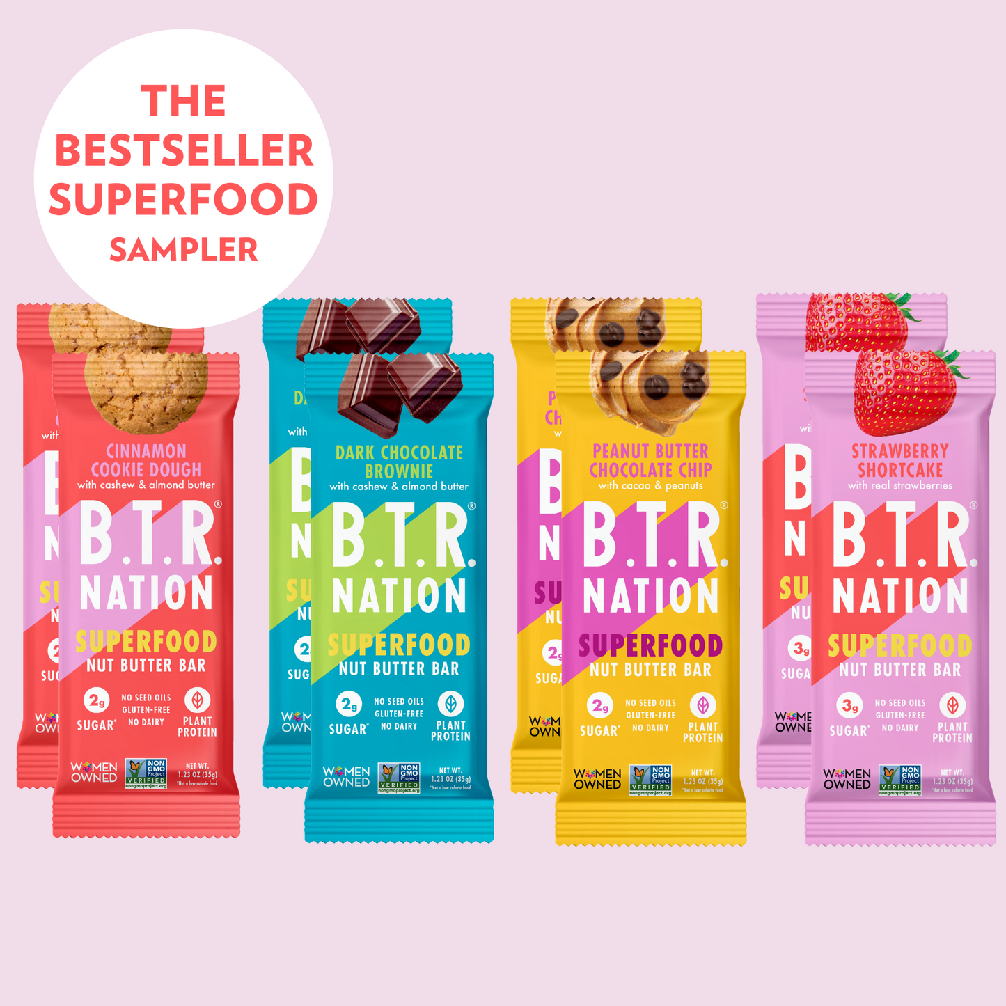 THE BESTSELLER SAMPLER PACK (8 Bars)