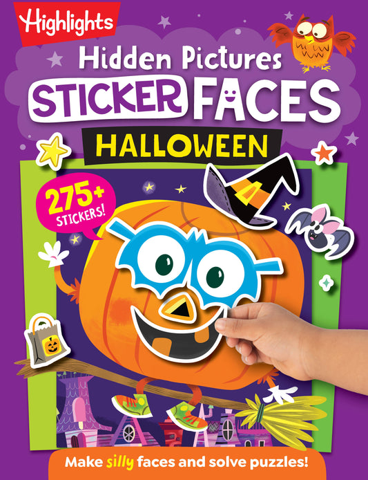 Hidden Pictures Sticker Faces: Halloween