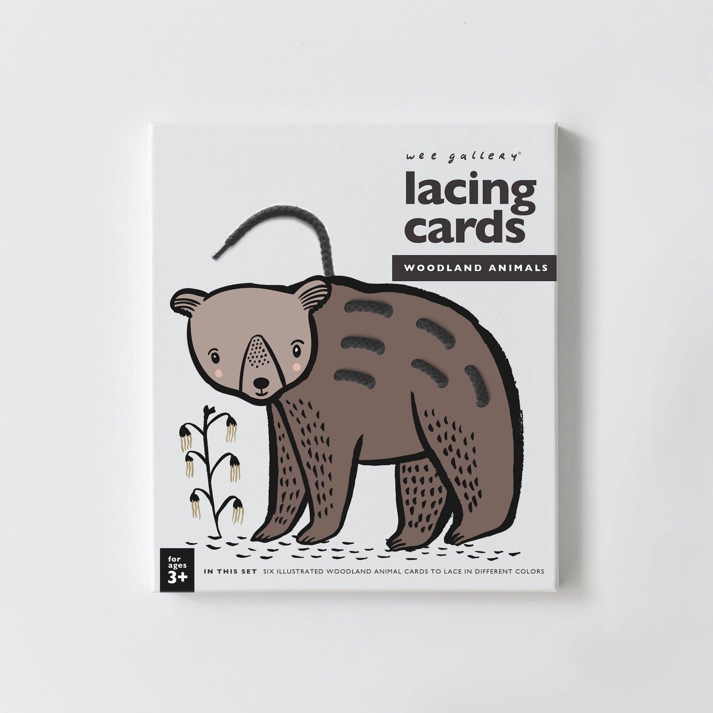 Lacing Cards - Woodland Animals