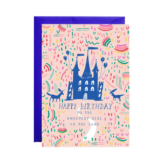 Which Way to the Castle - Birthday Greeting Card