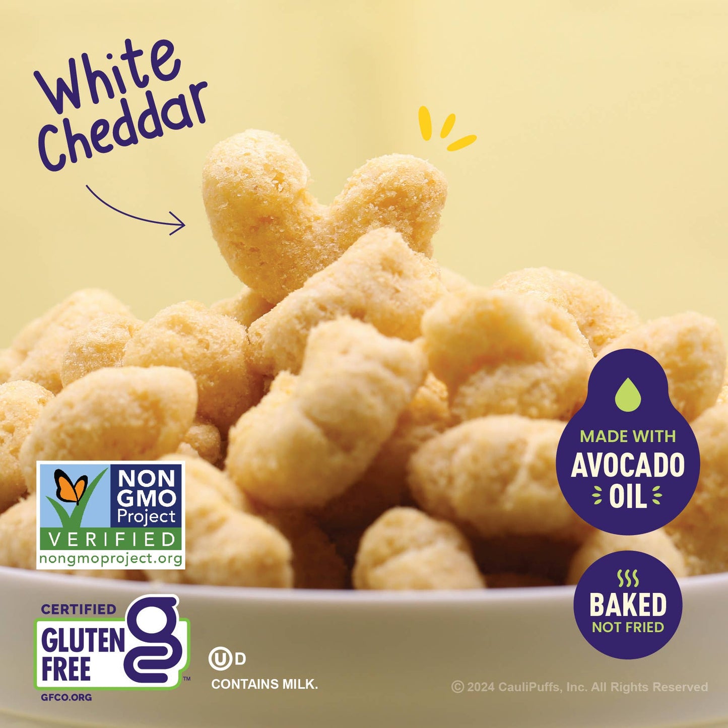 White Cheddar Puffs .75oz Snack Bagsy