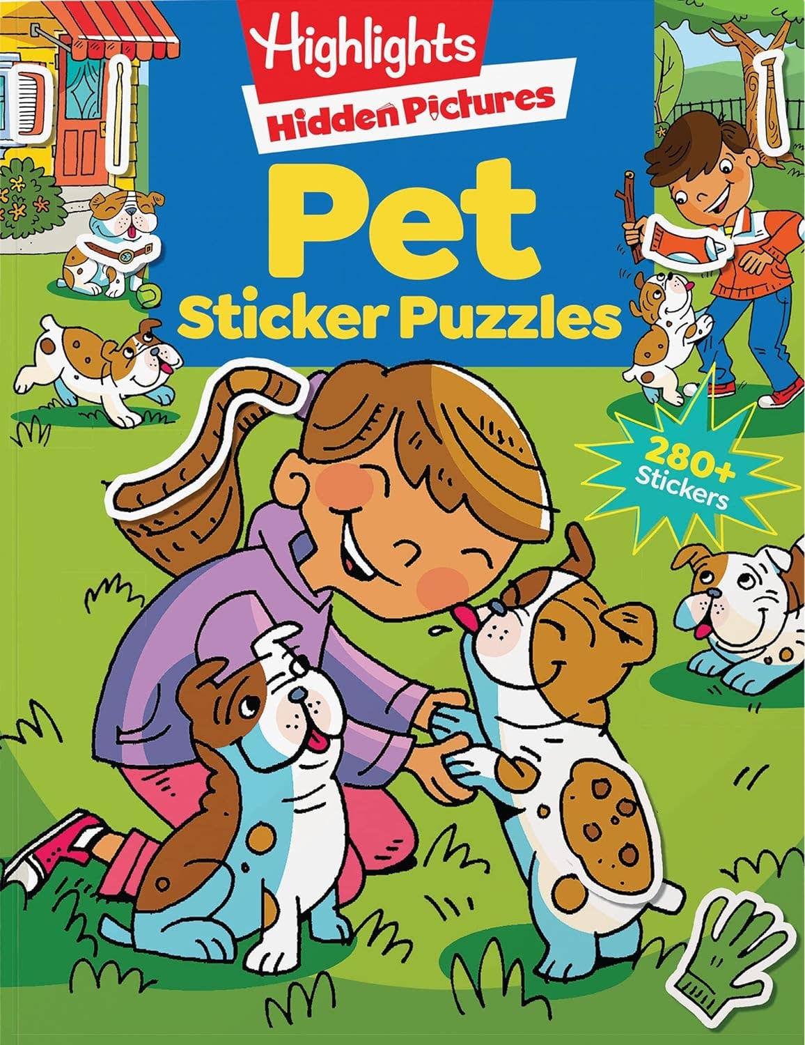 Pet Sticker Puzzles Activity Workbook