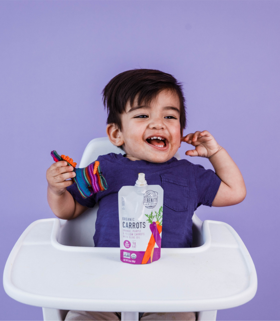 Organic Carrot Baby Food Pouch