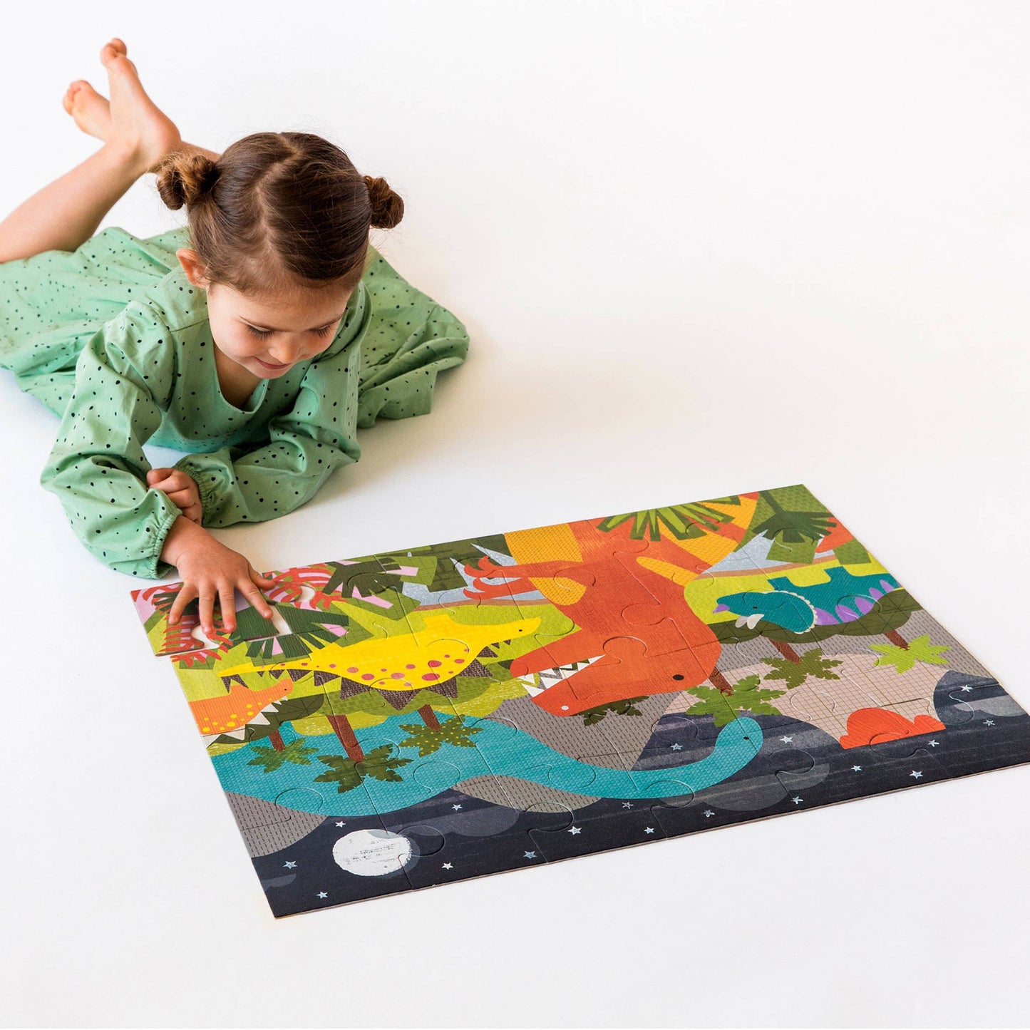 Dinosaur Kingdom 24-Piece Floor Puzzle