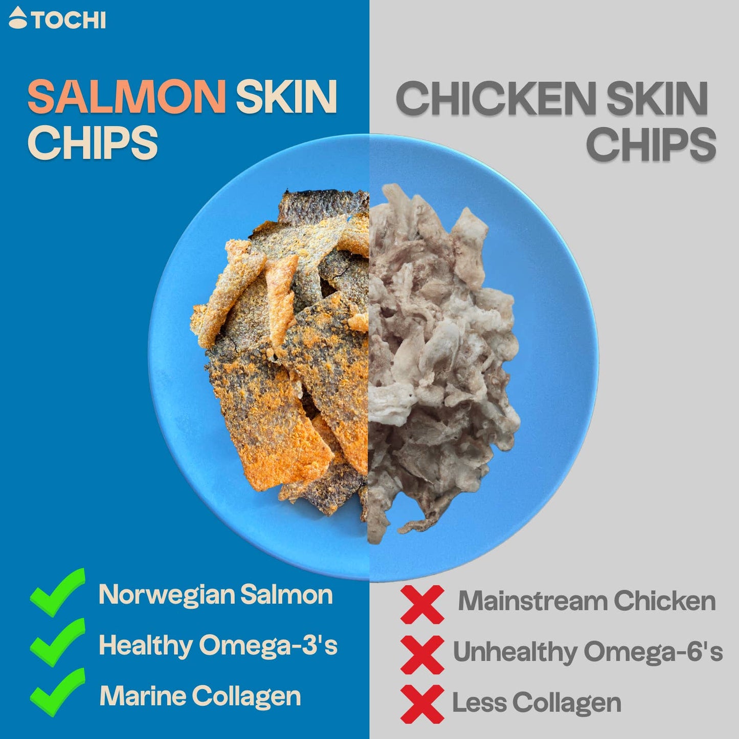 Salmon Chips Sriracha  50g