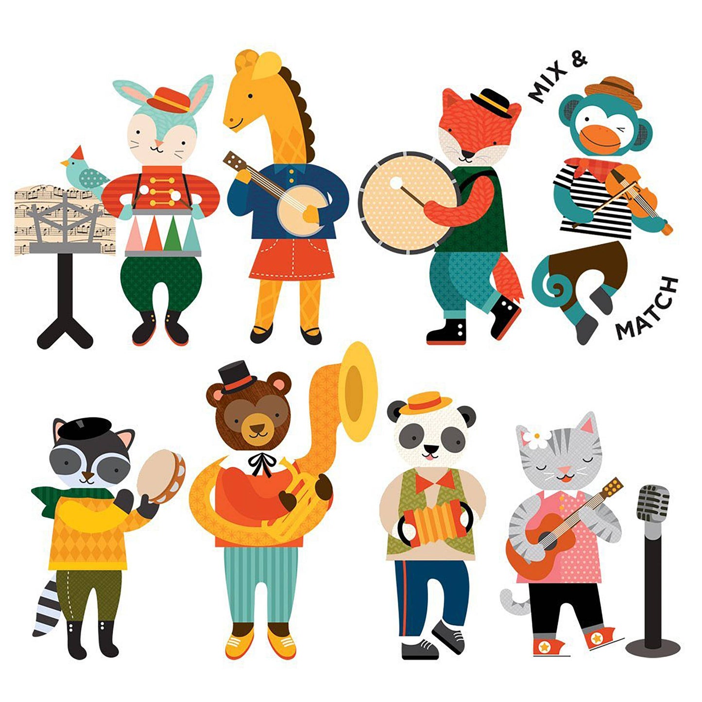 Animal Band On-The-Go Magnetic Play Set