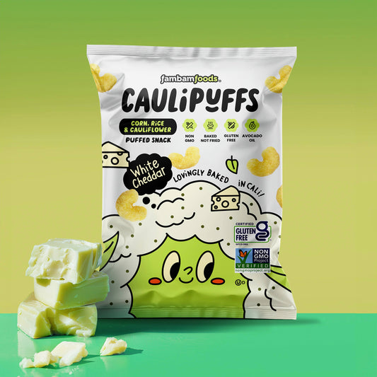 White Cheddar Puffs .75oz Snack Bagsy