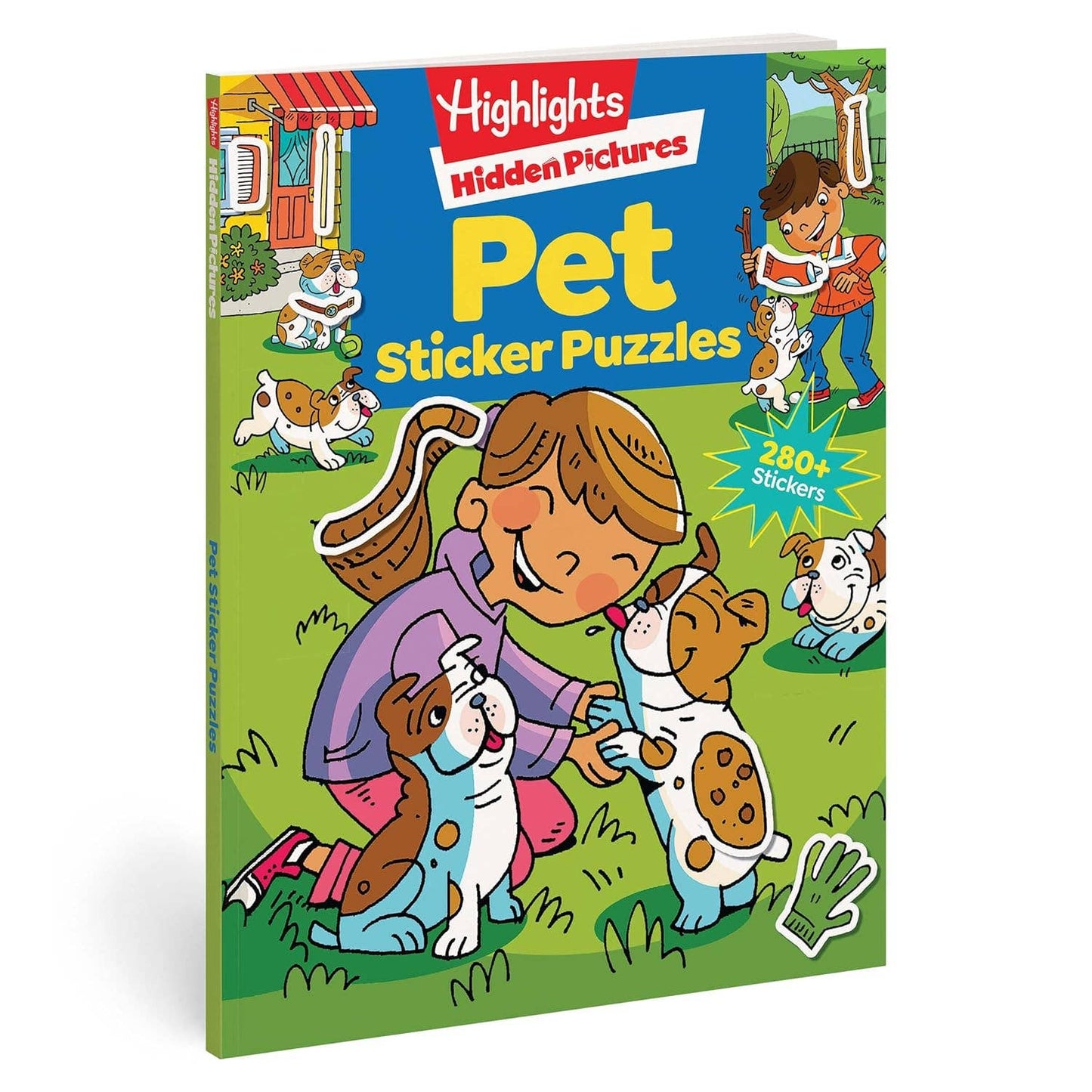 Pet Sticker Puzzles Activity Workbook