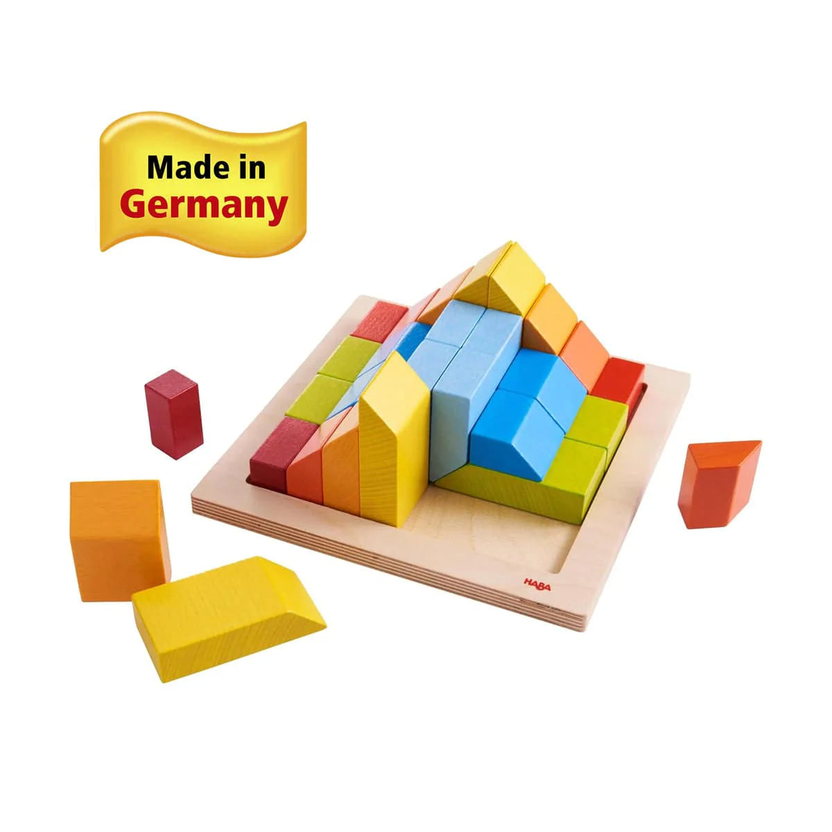 Creative Stones 3D Wooden Arranging Blocks