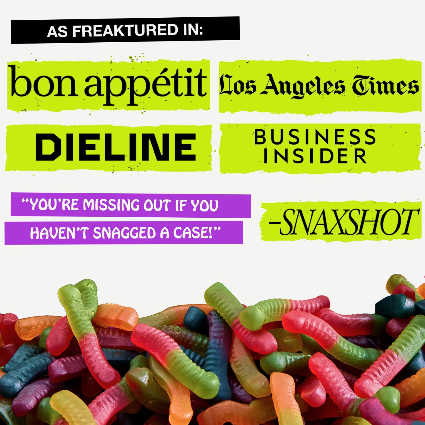 Gummy Worms, Single Serve